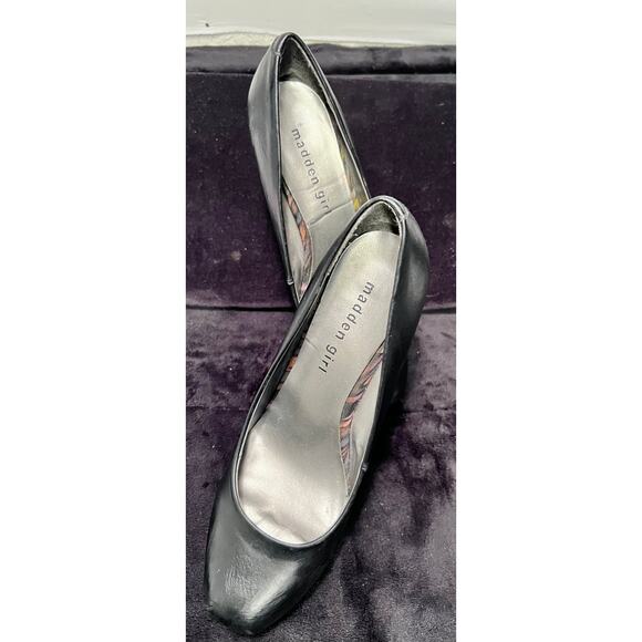 Madden Girl Women's "Getta" Patent Leather Pump Blk SZ: 7 - Picture 1 of 7